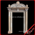 Full Hand Carved Stone Door Surround